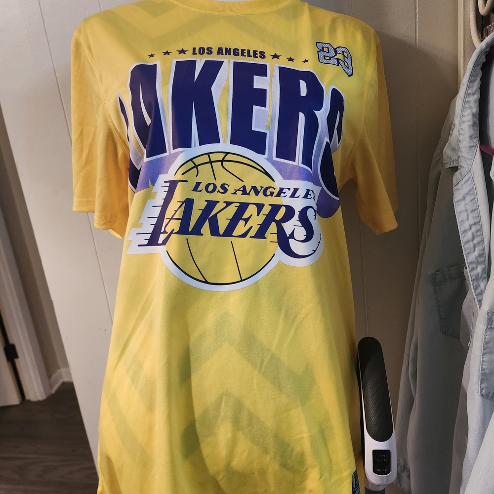 NBA Gold T-Shirt with Logo